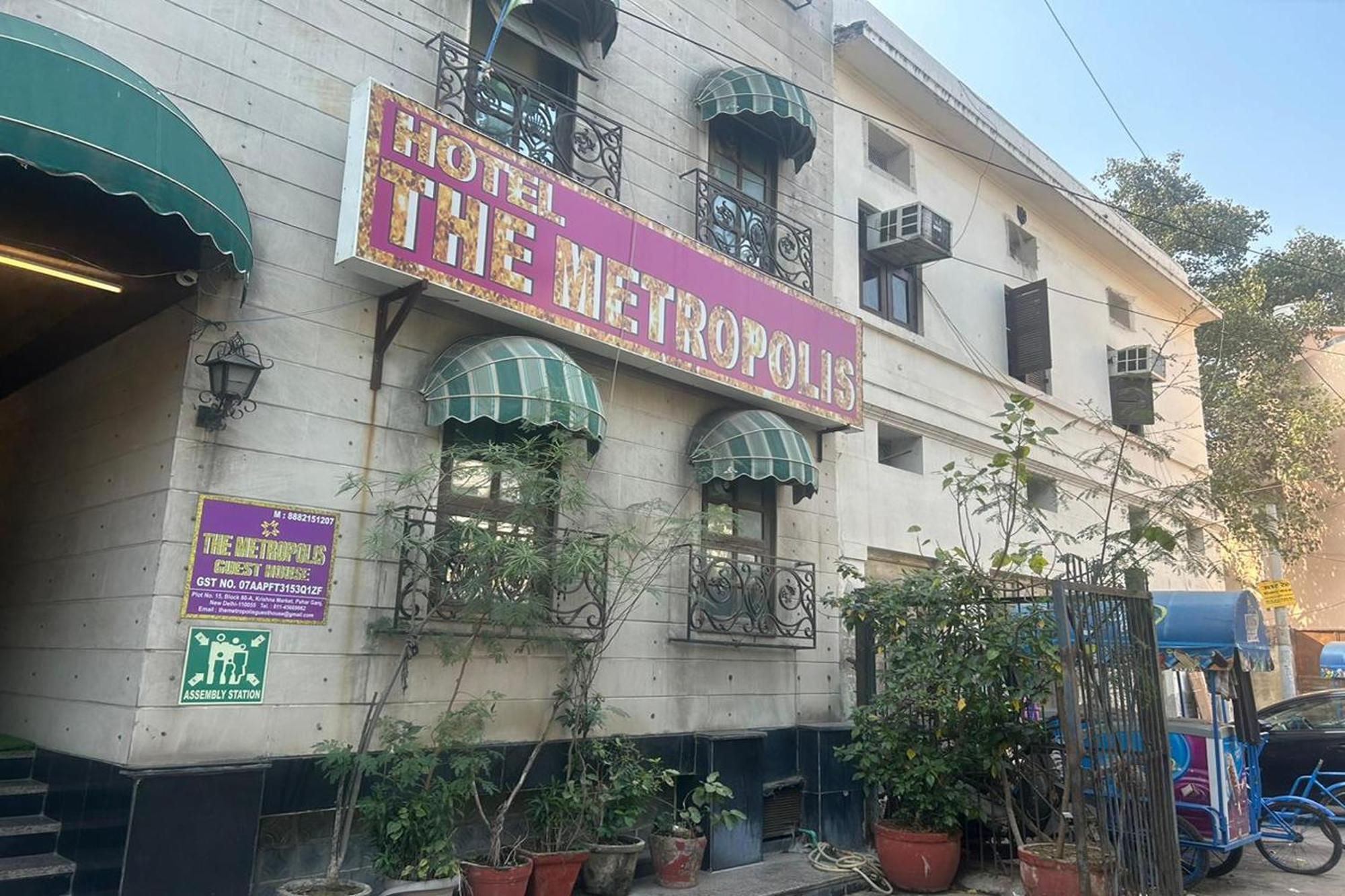The Metropolis Guest House Near Rk Ashram Metro Station New Delhi Buitenkant foto