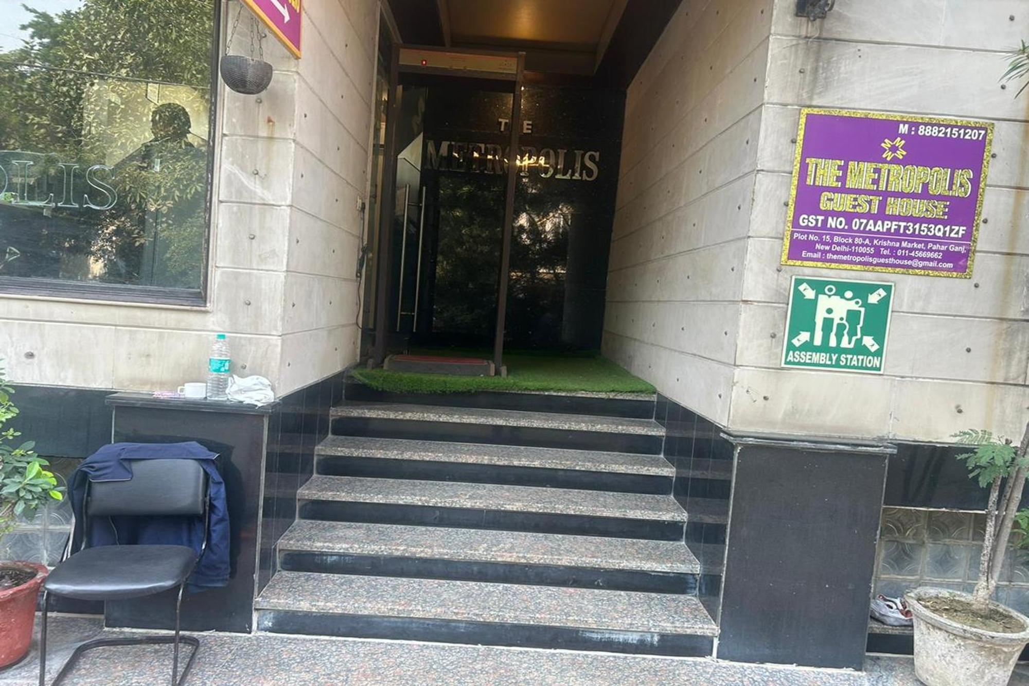 The Metropolis Guest House Near Rk Ashram Metro Station New Delhi Buitenkant foto